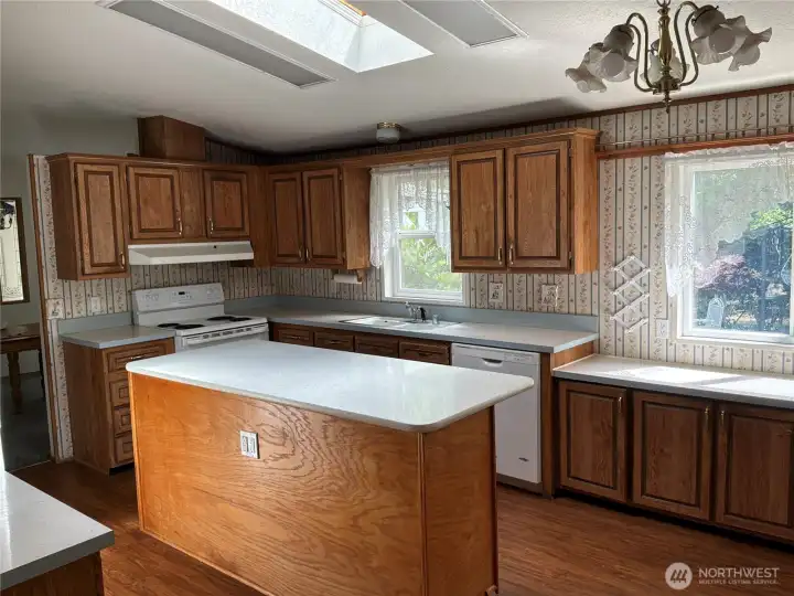 New counter top on island
