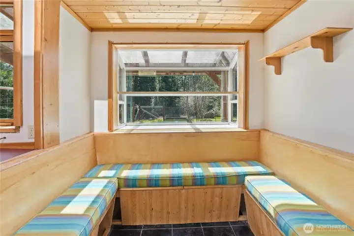Breakfast nook Breakfast nook