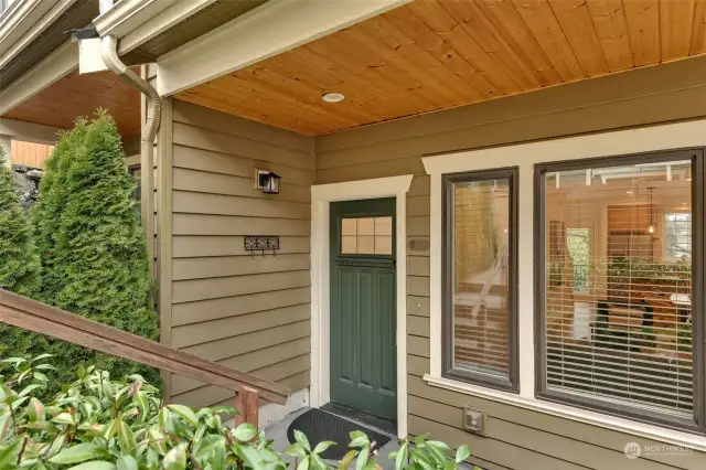 covered porch entry