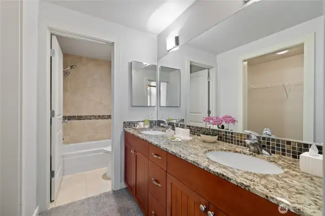 Ensuite-Virtually Staged