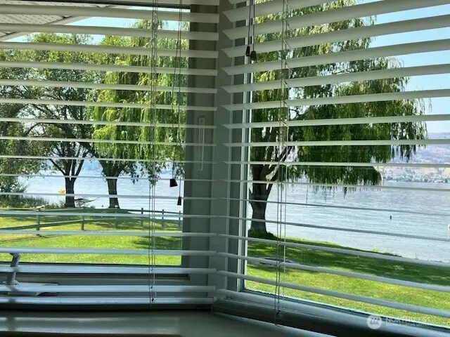 View from kitchen