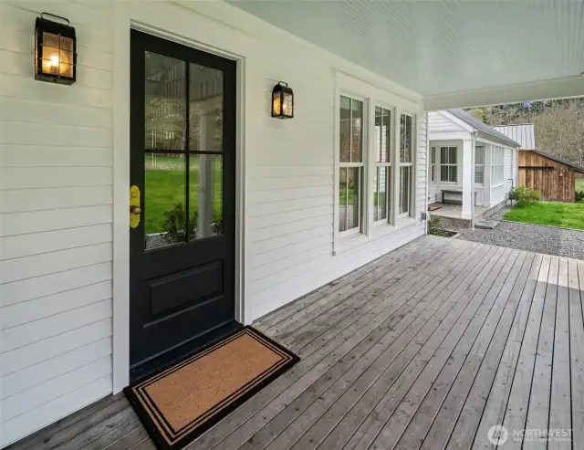 Step into warmth and elegance through this inviting front door, the perfect entrance to your dream home.