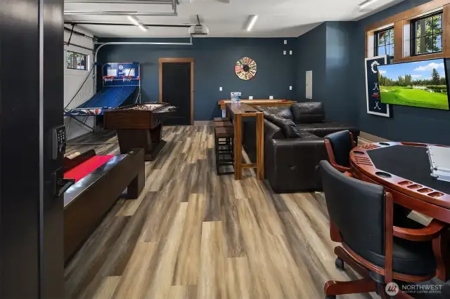 Two car garage