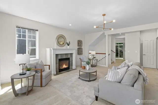 Living room **Staged**