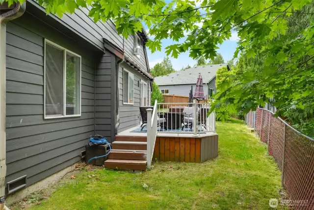 Back deck