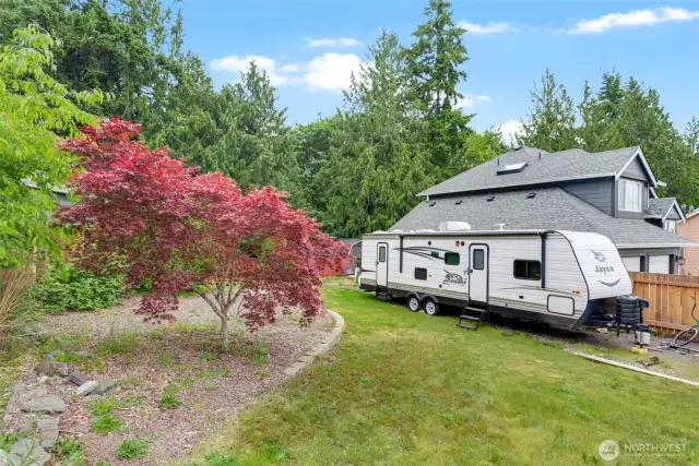 RV parking with hookups