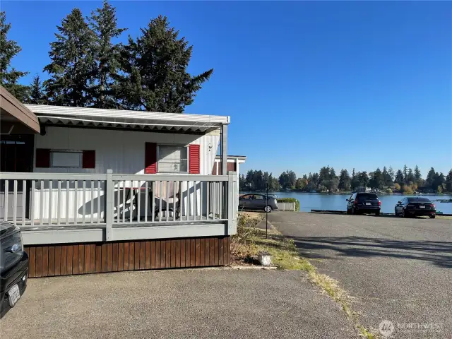 Lake view home