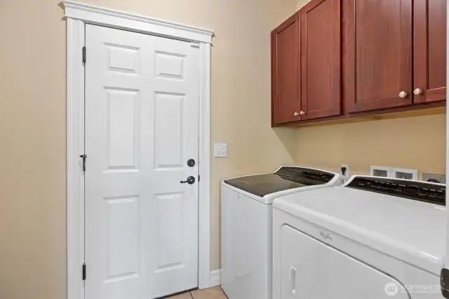 Utility room w/garage access.