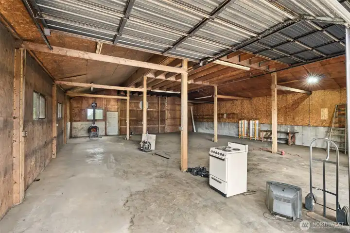Inside left side shop door