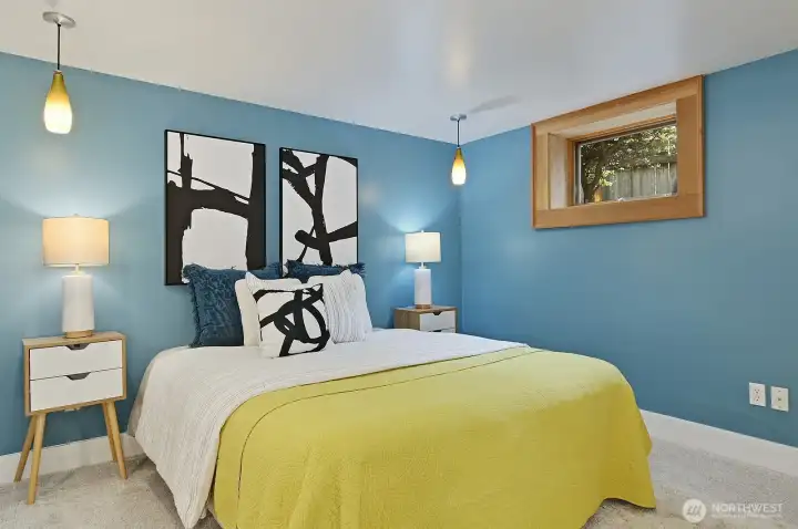 Another spacious bedroom