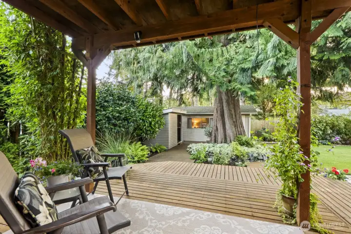 Covered deck