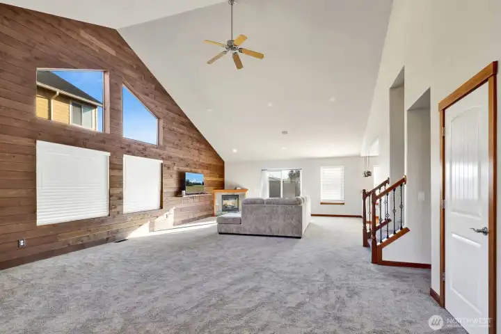 Vaulted Ceilings Create an Open, Airy Feel Throughout!