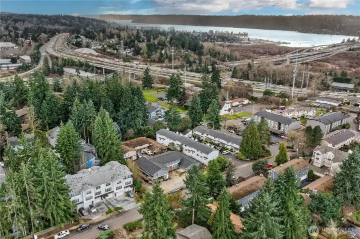 Close to Hwy 405 and I90