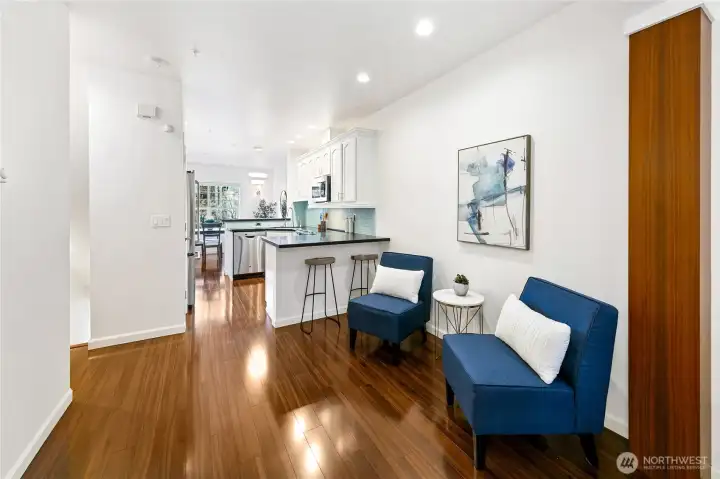 Flex area can be used numerous ways, you choose!