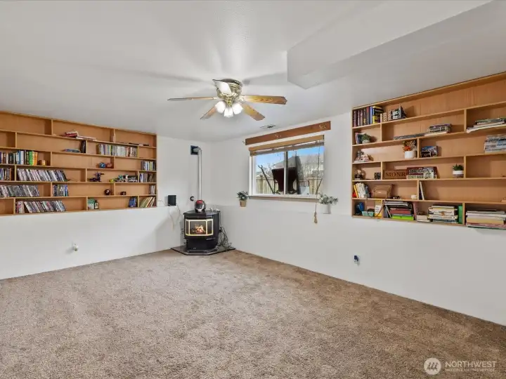 lower level huge family room