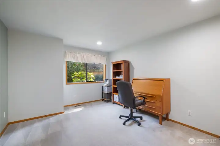 Bedroom 4 is currently utilized as home office.