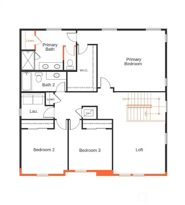 Second floor with Loft