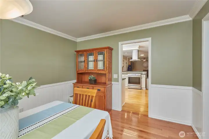 Dining Room looking towards kitchen.