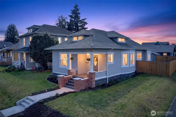 Beautiful, fully updated, 4 bedroom, 2.5 bath on a corner lot with fenced yard.