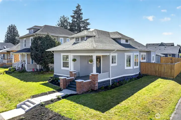 Beautiful, fully updated, 4 bedroom, 2.5 bath on a corner lot with fenced yard.