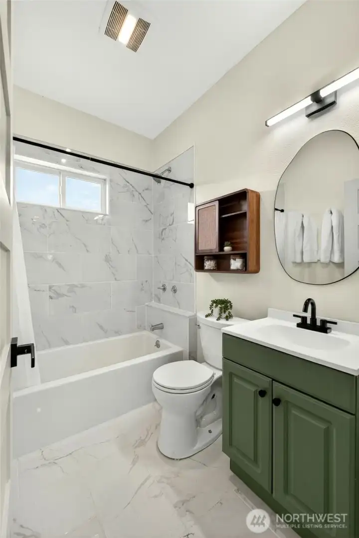 2nd full bathroom for your guests on the main floor.