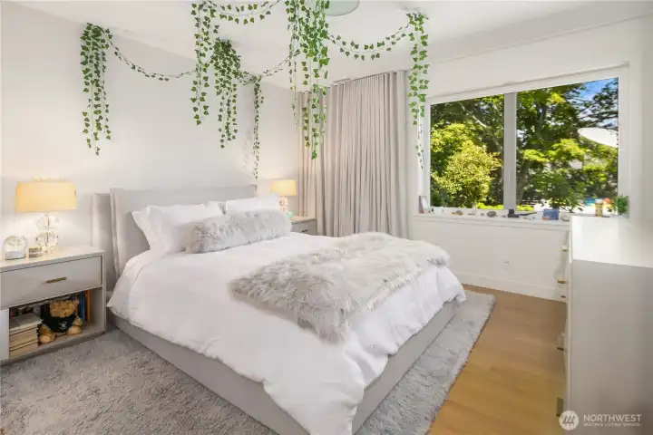 Lower level bedroom. Lower level bedroom.