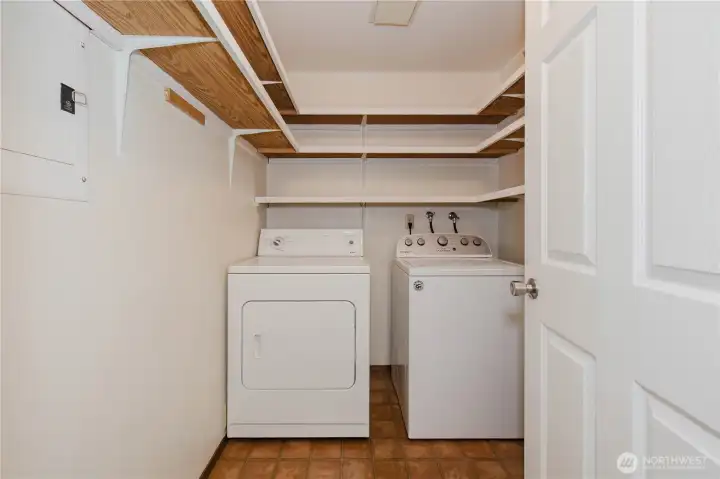 Laundry room with extra storage Laundry room with extra storage
