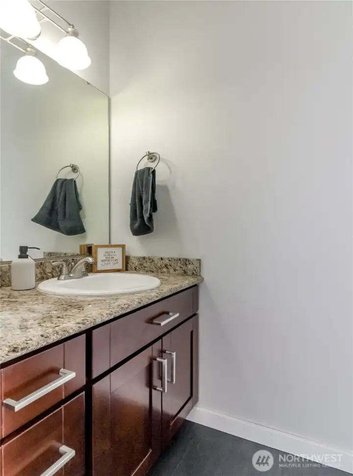 1/2 bath on main floor 1/2 bath on main floor