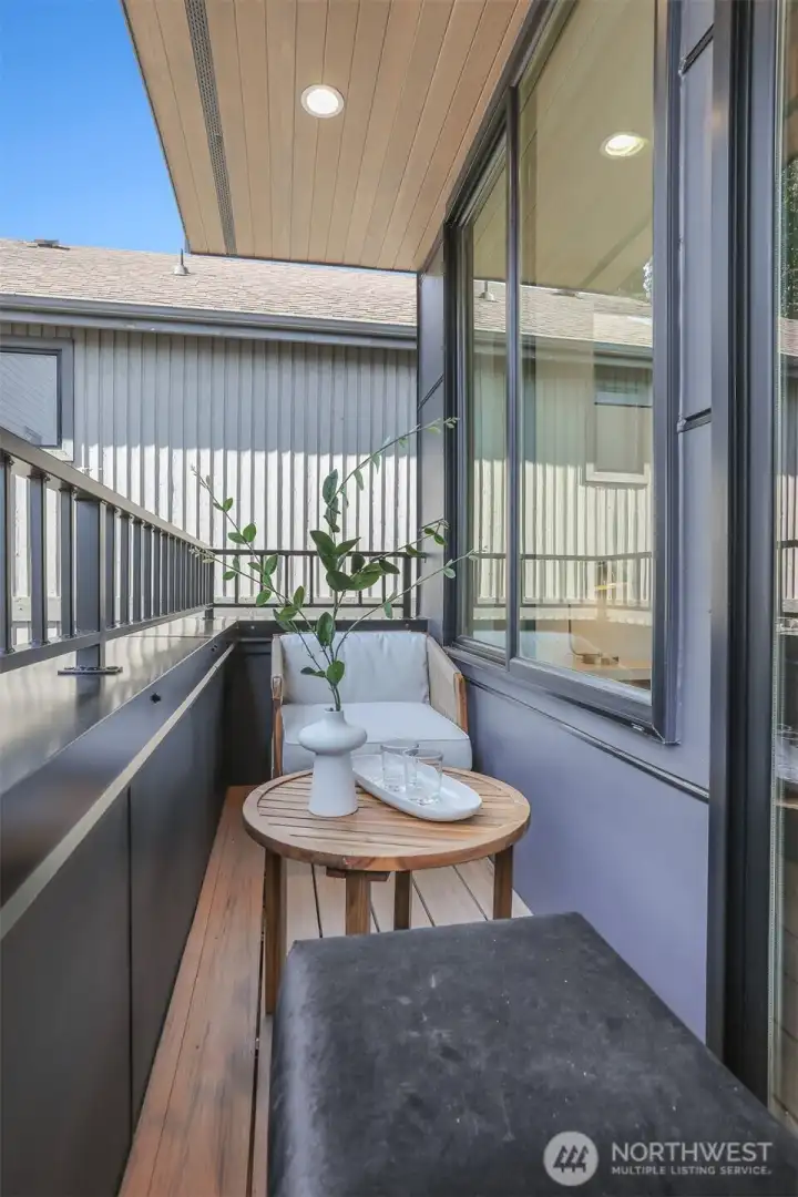 Balcony off Private Suite