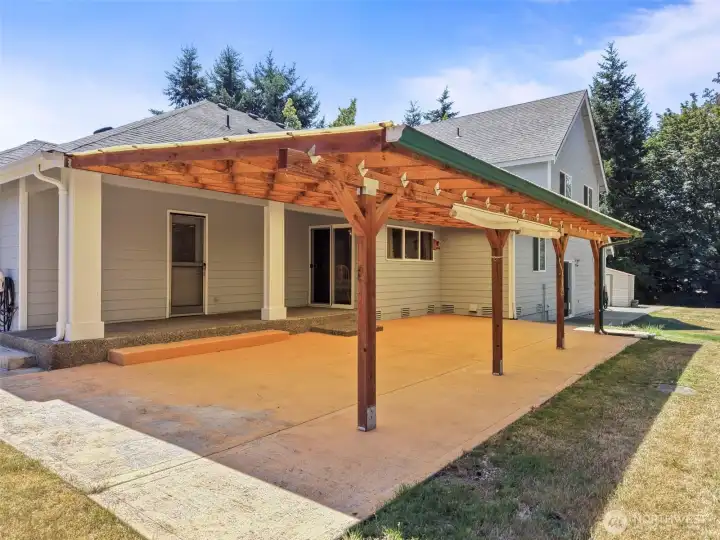 Bring the outdoor furniture, BBQ and maybe even a ping pong table!