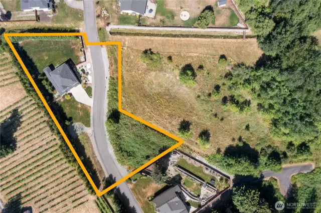 This property offers potential for detached garage/shop