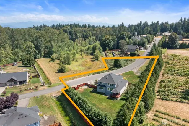 Enjoy room to roam on 1.7 acres