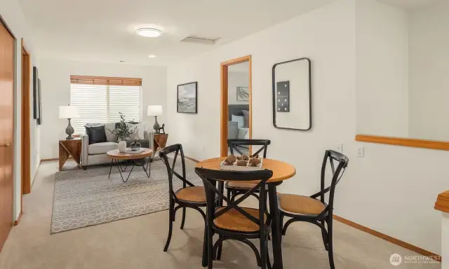 Upstairs Bonus Room perfect for play games, watching TV and spending time with guests.