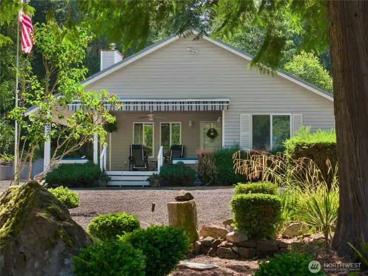Welcome home - low maintenance yard and quiet location.