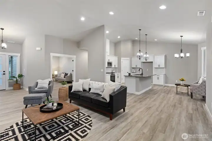 Open Floor Plan for Easy Entertaining