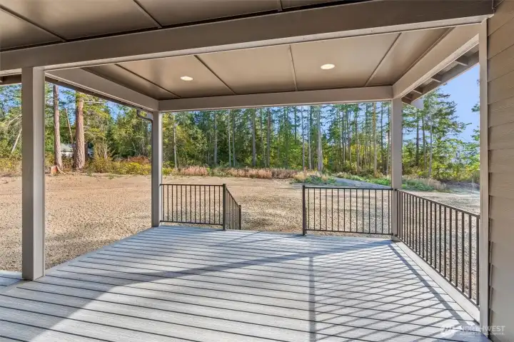 Covered Deck for Year Round Use