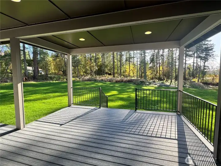 Covered Deck for Year Round Use