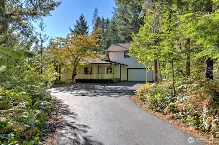 Back a little farther in the driveway - you can see the privacy...