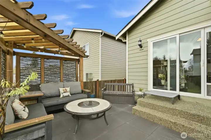 Relaxing Patio off Living Room