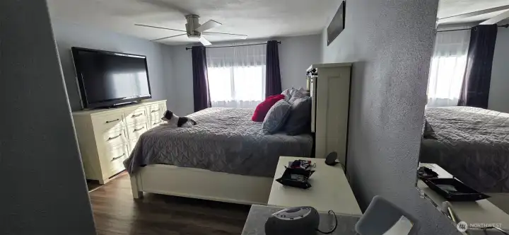 Primary Bedroom (staged)