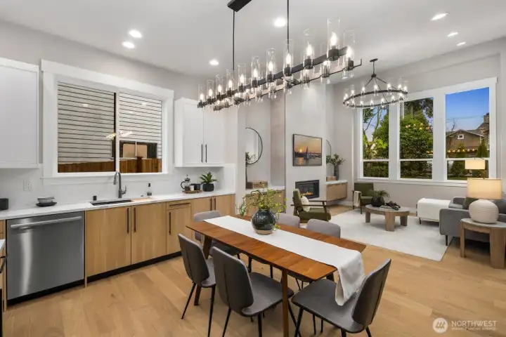 An inviting layout ideal for hosting and gathering.