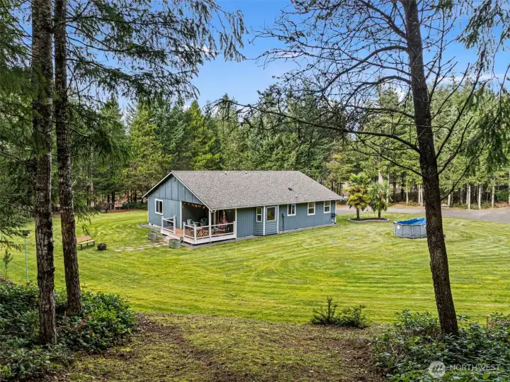 Situated on 2.20 acres