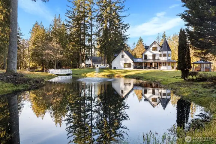 A Truly One-of-a-Kind Estate. Sweeping mountain & water views create an unforgettable experience.