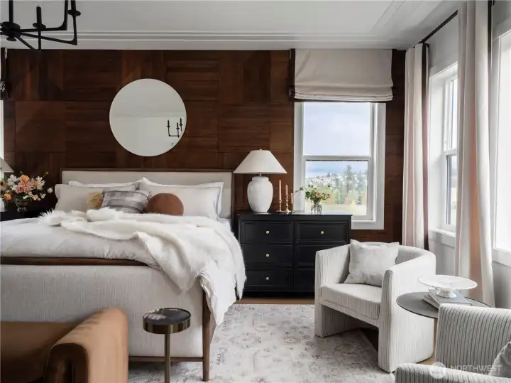 Primary Bedroom: Colors and features may vary. For marketing purposes only. This is a pre-sale home.