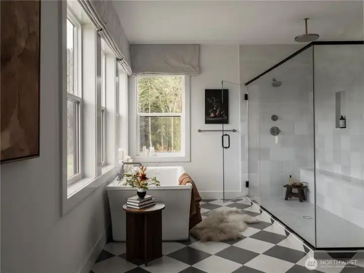 Primary Bathroom: Colors and features may vary. For marketing purposes only. This is a pre-sale home.