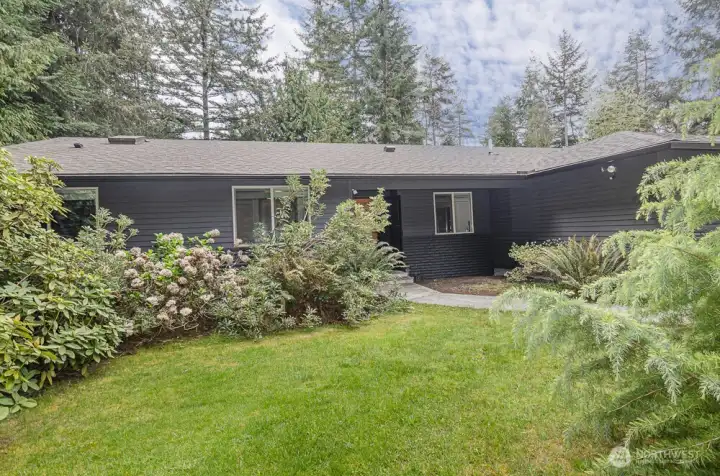 Located on a .28 acre home site, this home sits back from the road  and has lots of privacy.