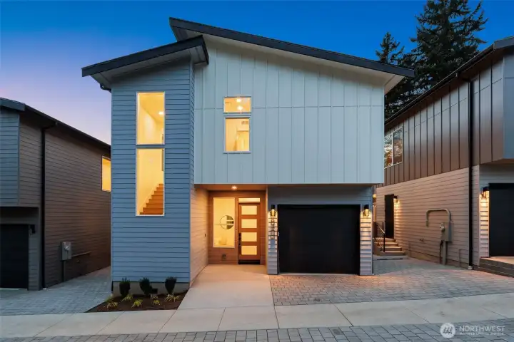 Three separate new construction homes in Kirkland.