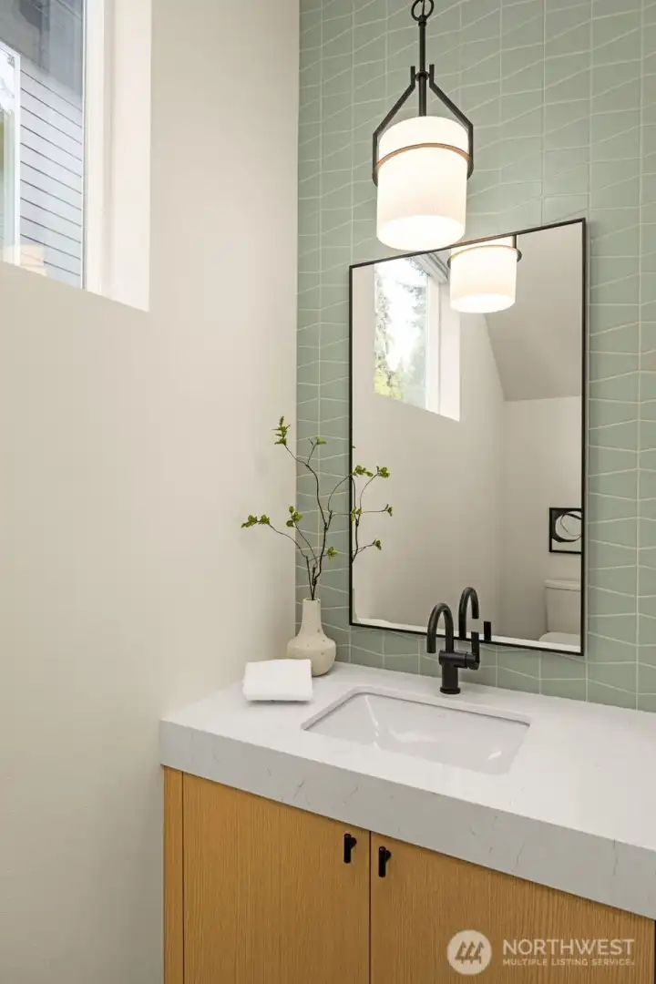 Main floor powder room.