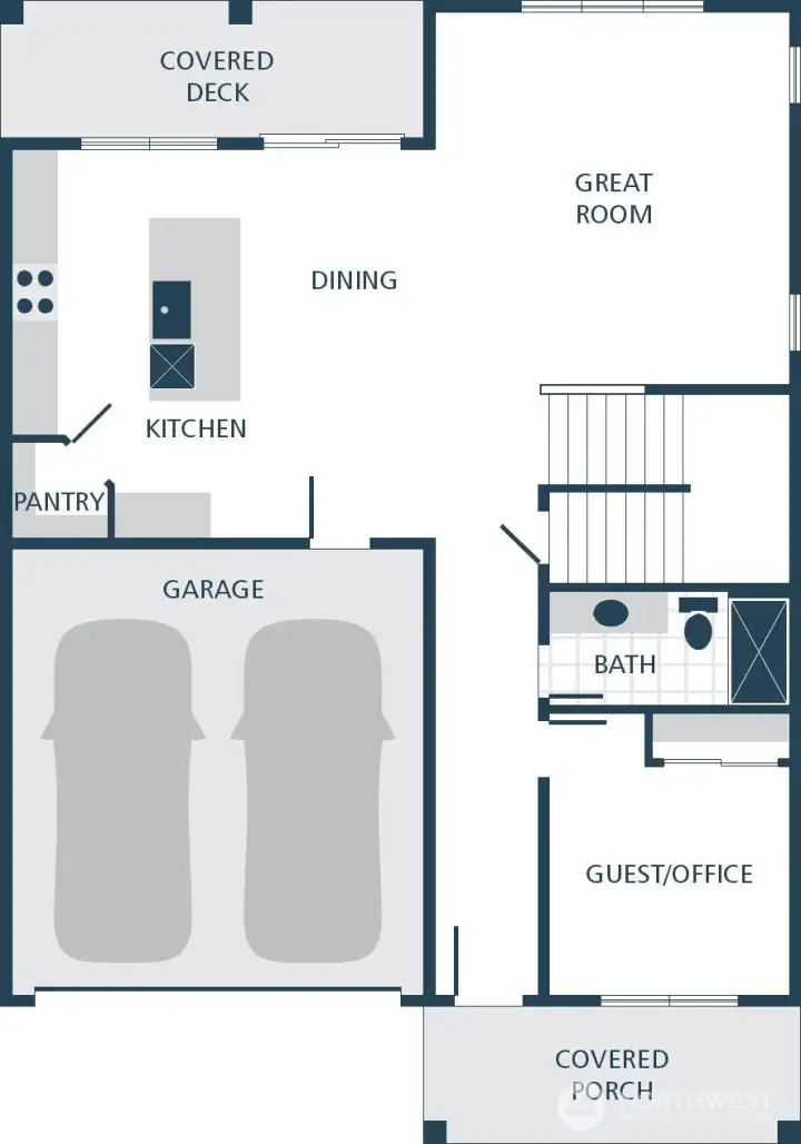 Photographs are for illustrative purposes only. Features, finishes, interior/exterior colors, landscaping and floorplan shown may vary from actual homes built