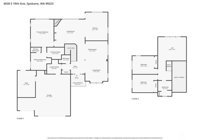 Combined floorplan Combined floorplan